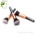 Grand maquillage cosmétique brosse en poudre lâche faciale